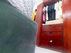Big Ass Stepmom Changing Clothes
