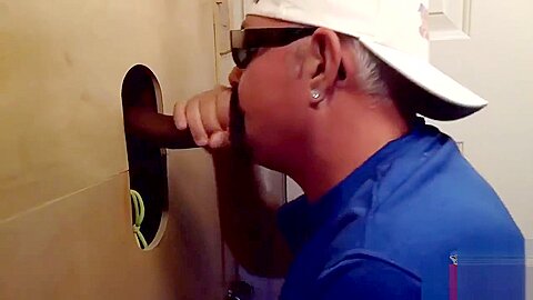 Big Black Gloryhole Cock