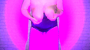 Big Boobed Slutty Wife Milky Mari Milking Her Tits In Bunny Girl Cosplay On A Halloween