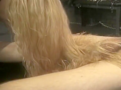 Bigtitted Blonde Slut Got Tied Up And Punished