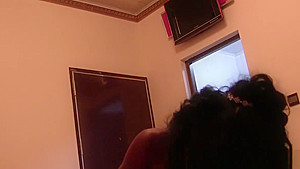 Black African Beauty in POV sucking