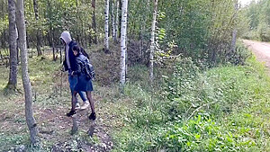 Black Guy Fucks A In The Bushes
