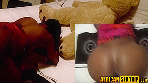 Black Short Hair Ebony Hot Babe Interracial Impaled By Massive Dick