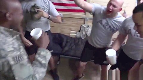 Black army sergeant assfucks bloke