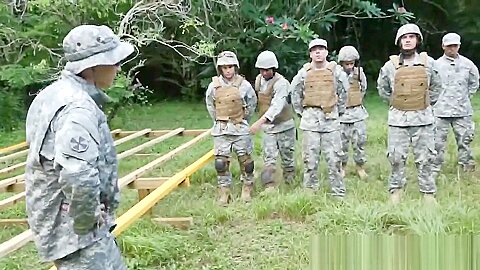 Black military dude fucked hard by white soldier