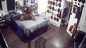 Black guy fucking his girlfriend hard 