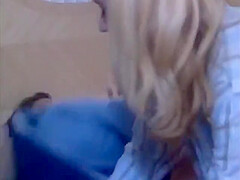 Blond teen 18+ Takes Big Cock In Her Wet Pussy