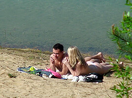 Blonde And Her Man Get Secretly Filmed Fucking - LuckyPerverts