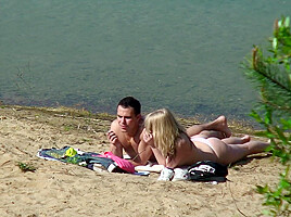 Blonde And Her Man Get Secretly Filmed Fucking - LuckyPerverts