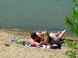 Blonde And Her Man Get Secretly Filmed Fucking - LuckyPerverts