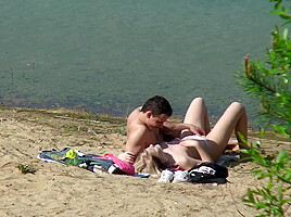 Blonde And Her Man Get Secretly Filmed Fucking - LuckyPerverts