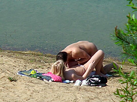 Blonde And Her Man Get Secretly Filmed Fucking - LuckyPerverts