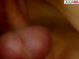 Blonde Babe Sucks A Huge Cock Then Rides It Hard - RetroGermanCastingTour