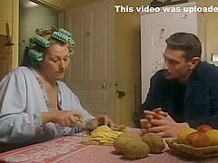 Bored Housewife Pleasing A Young Man