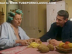 Bored Housewife Pleasing A Young Man