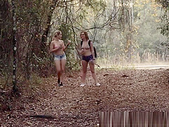 Bound teen 18+ hardfucked in cabin in the woods