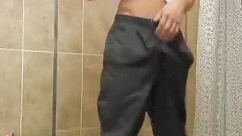 Brent Everett in the Shower