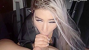 Brian Evansx In Naty Delgado Takes Me To See The City And We Have Sex In Public In The Car