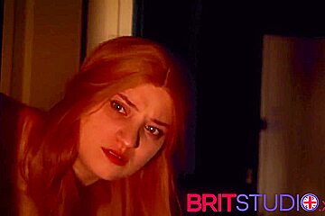 British 18 Year Old Gets Fucked By An Evil Dildo Monster
