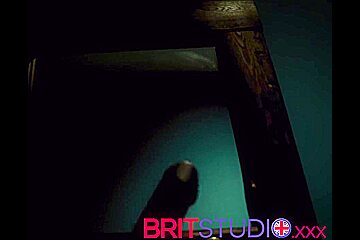 British 18 Year Old Gets Fucked By An Evil Dildo Monster
