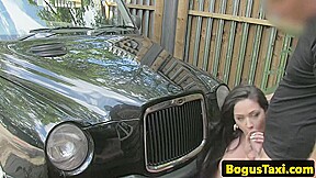 British Taxi Amateur Fucked Outdoors