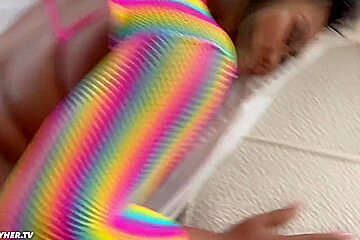Brown Big Booty Thai Fucks Bbc