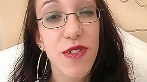 Brown-haired teen 18+ Wants To Be Fucked Hard And Wixxe In Her Face