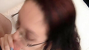 Brown-haired teen 18+ Wants To Be Fucked Hard And Wixxe In Her Face