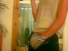Brunette Gets Fucked Hard Doggy Style By Bisexual Guys