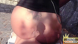 Busty Amateur Latina Milf Fucked In Public Action Outdoor