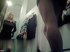 Busty Blonde teen 18+ Tits Dressing Room