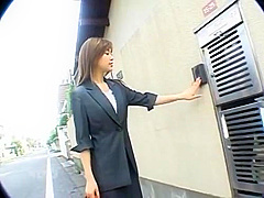 Busty Jap cutie enjoys heavy drilling