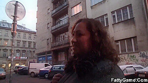 Busty Plumper Seduces Skinny Dancer For Doggystyle