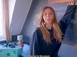 Busty Russian Chick Knows How To Suck And Fuck Perfectly