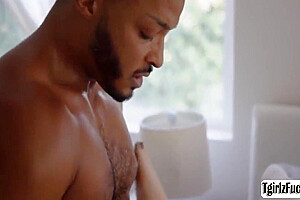 Busty Transsexual Angelina Please Analed With Big Black Cock 10 Min With Dillon Diaz