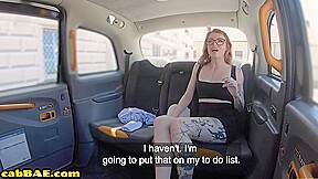 Cab 21yo slut drilled in missionary by perverted fucker