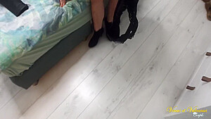 Came Back From Work And Got Creampied In The Pussy By Her New Lover! Sloppy Seconds