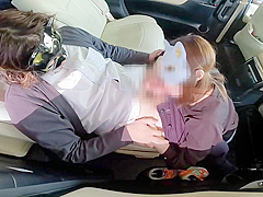 Car Sex With An Adulterer While Shopping With Her Husband