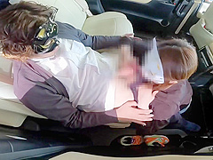 Car Sex With An Adulterer While Shopping With Her Husband