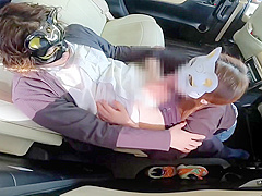 Car Sex With An Adulterer While Shopping With Her Husband