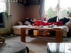 Caught my wife Masturbating under blanked with her nev Dildo  Caught her on my   She has no idea