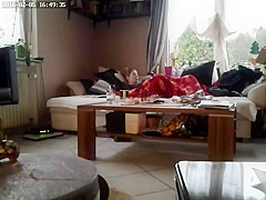 Caught my wife Masturbating under blanked with her nev Dildo  Caught her on my   She has no idea