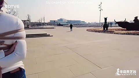 Chinese Bondage Outdoors