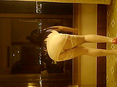 Chinese Girl First Try Buttplug