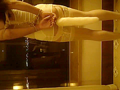 Chinese Girl First Try Buttplug