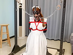 Chinese Maid Completely Restrained