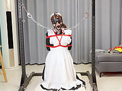 Chinese Maid Completely Restrained