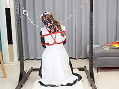 Chinese Maid Completely Restrained