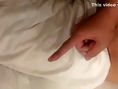 Chinese Woman Plays with Pussy in Car, Gives Blowjob at Home