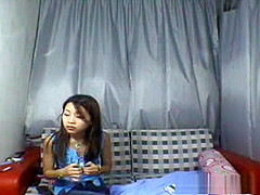 Chinese babe in webcam